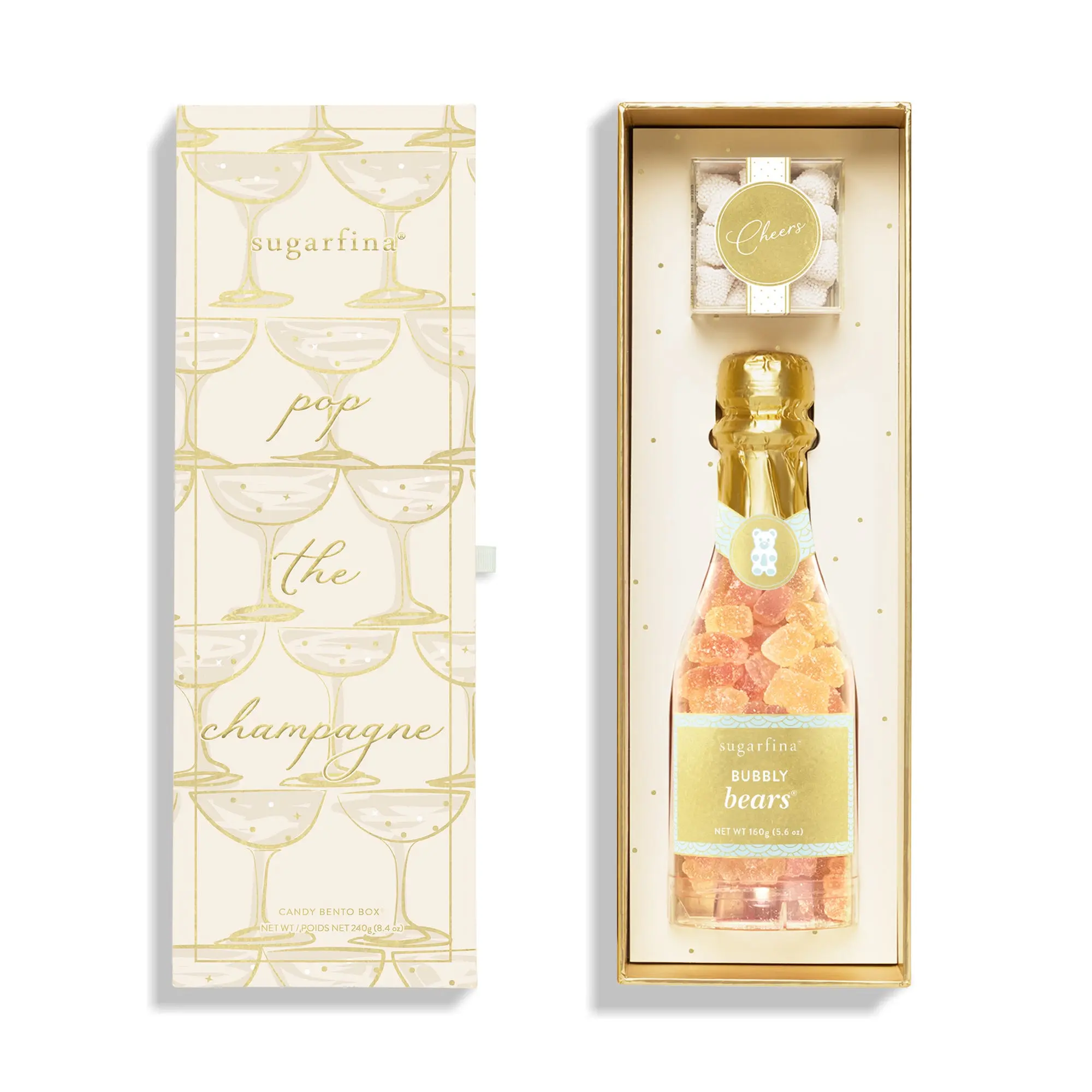 Pop The Champagne Bottle & Cube Gift Box Pop The Champagne Bottle & Cube Gift Box