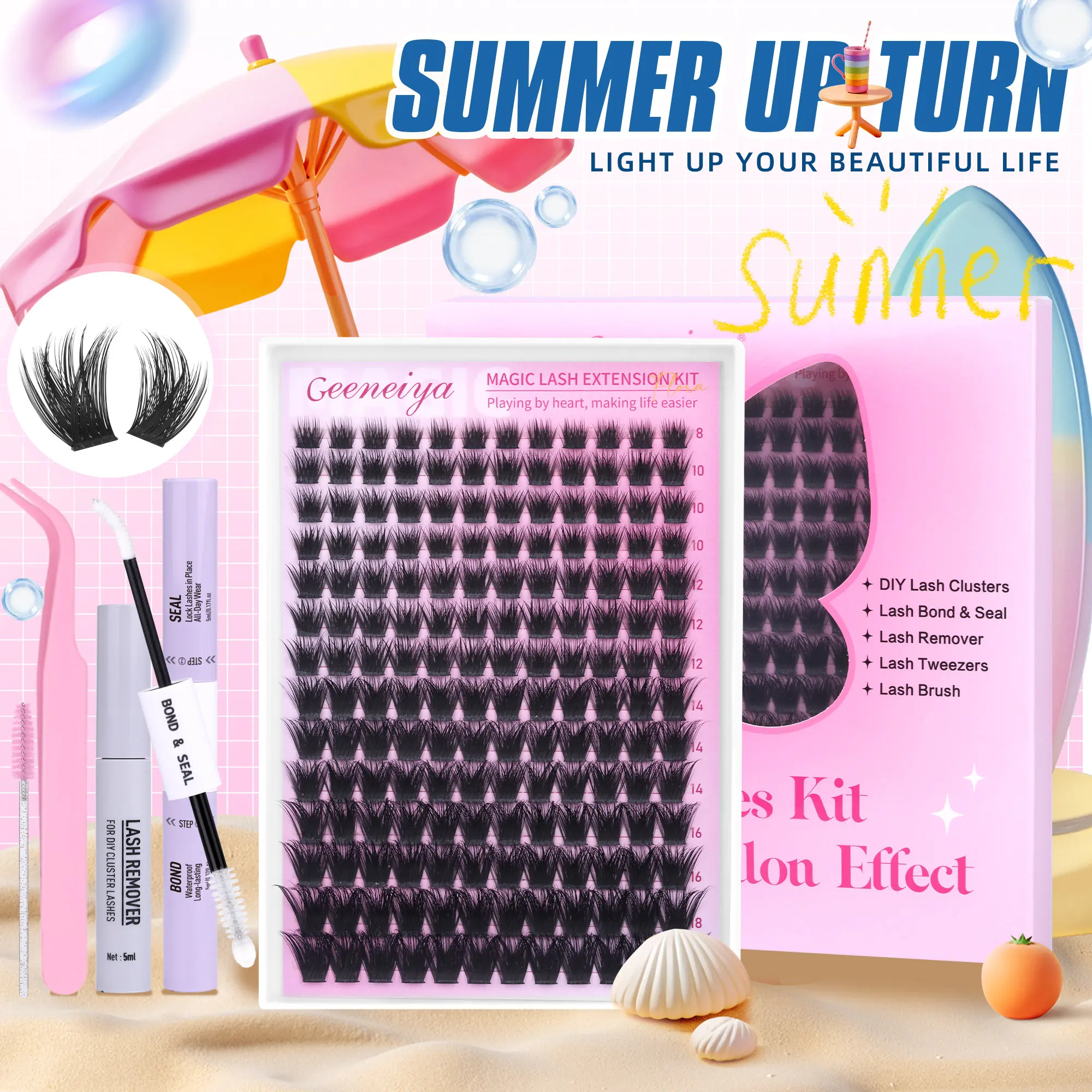 MAGIC|8-18mm Kit[with Bond & Seal & Remover]