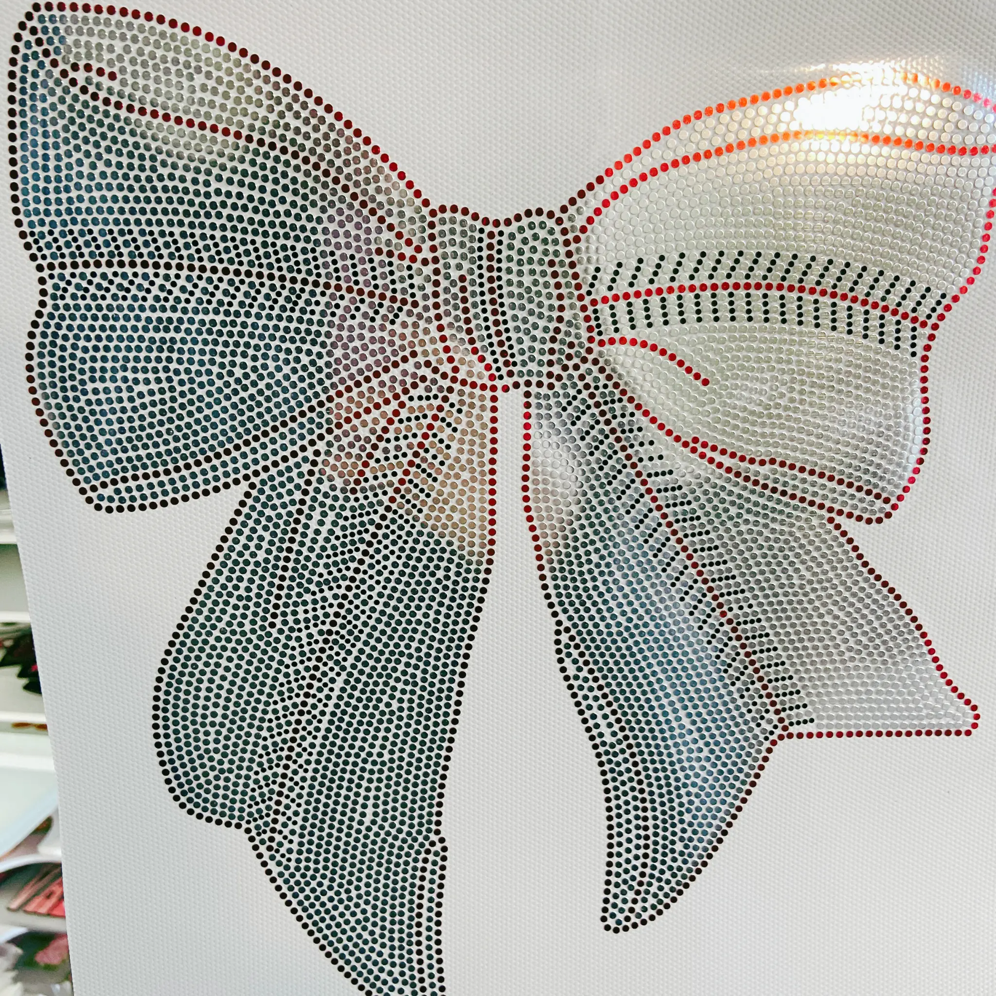Baseball Bow - SPANGLE - COLD PEEL (ORIGINAL) Baseball Bow - SPANGLE - COLD PEEL (ORIGINAL)