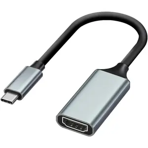 USB to HDMI Adapter 4K, USB Type-C to HDMI Converter Compatible with iPhone 17/16/15 Series, Galaxy S25/S24/S23/S22, MacBook Pro/Air, Dell, Surface and More