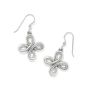 Brighton Interlok Curve French Wire Earrings