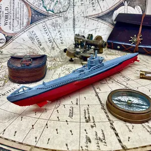 12” Uboat Submarine Model, Titanic Era Subarine, WW2 submarine