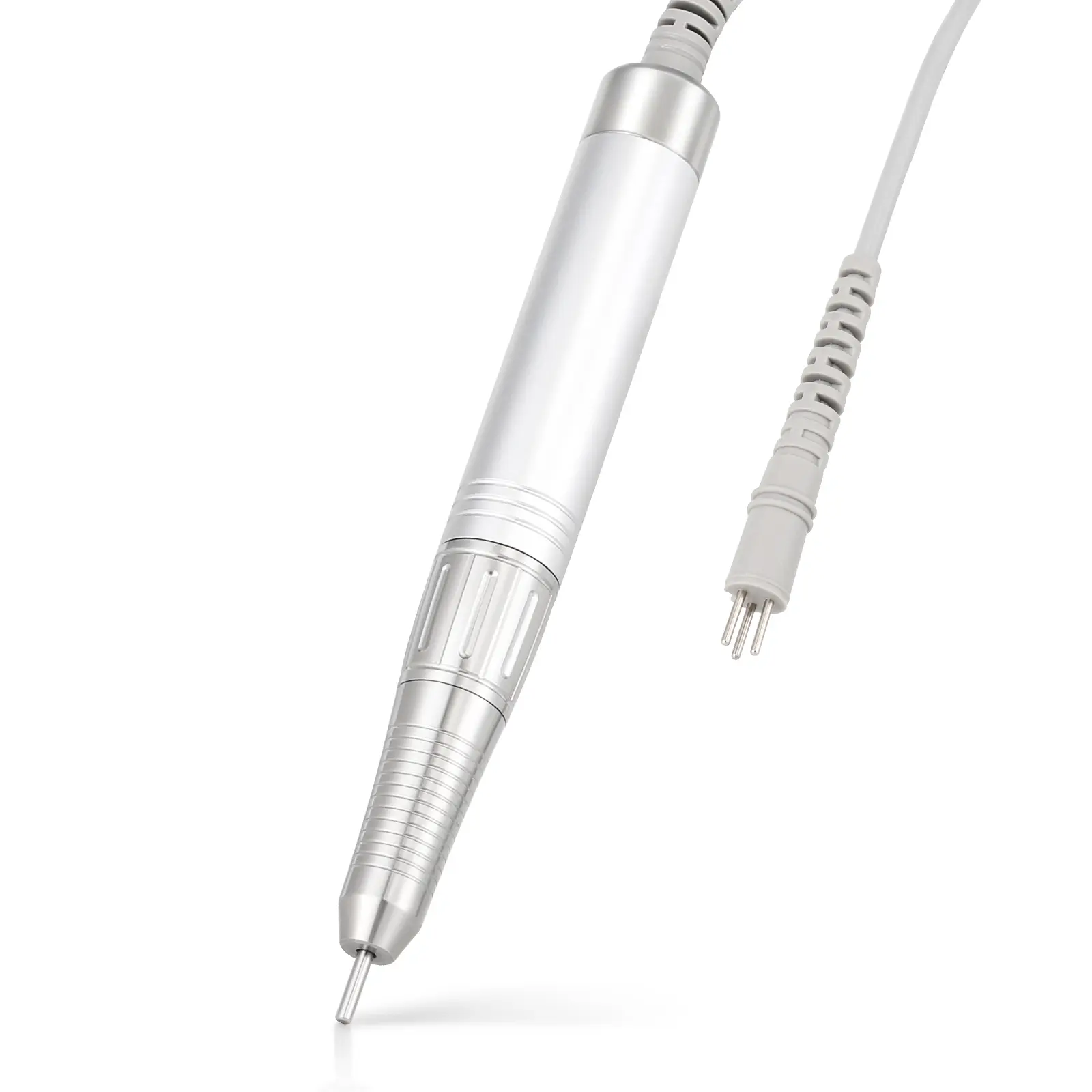 Nail Drill Handpiece for Medicool Pro Power 35k Portable, 35000RPM Professional Electric Nail File Handle Replacement 3 Pins for Manicure Art Tool, Low Noise and Smooth (Only Handpiece)