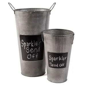 Chalkboard Display Bucket