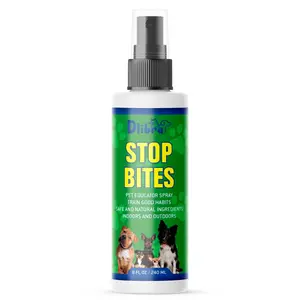 Stop Bites Dog Training Spray - Prevents Chewing & Marking - Natural Formula - 8 oz