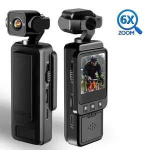 360° Rotatable Lens WiFi Action Camera, 1.54 Inch CMOS Color Screen Sports DV Vlog Camera, Outdoor Sports Skiing Cycling Hiking Camera