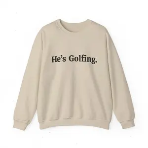 Funny Golf Sweatshirt for Men, Perfect Husband Gift, Casual Long Sleeve Top for Golfing, Humorous Graphic Design for Daily Wear