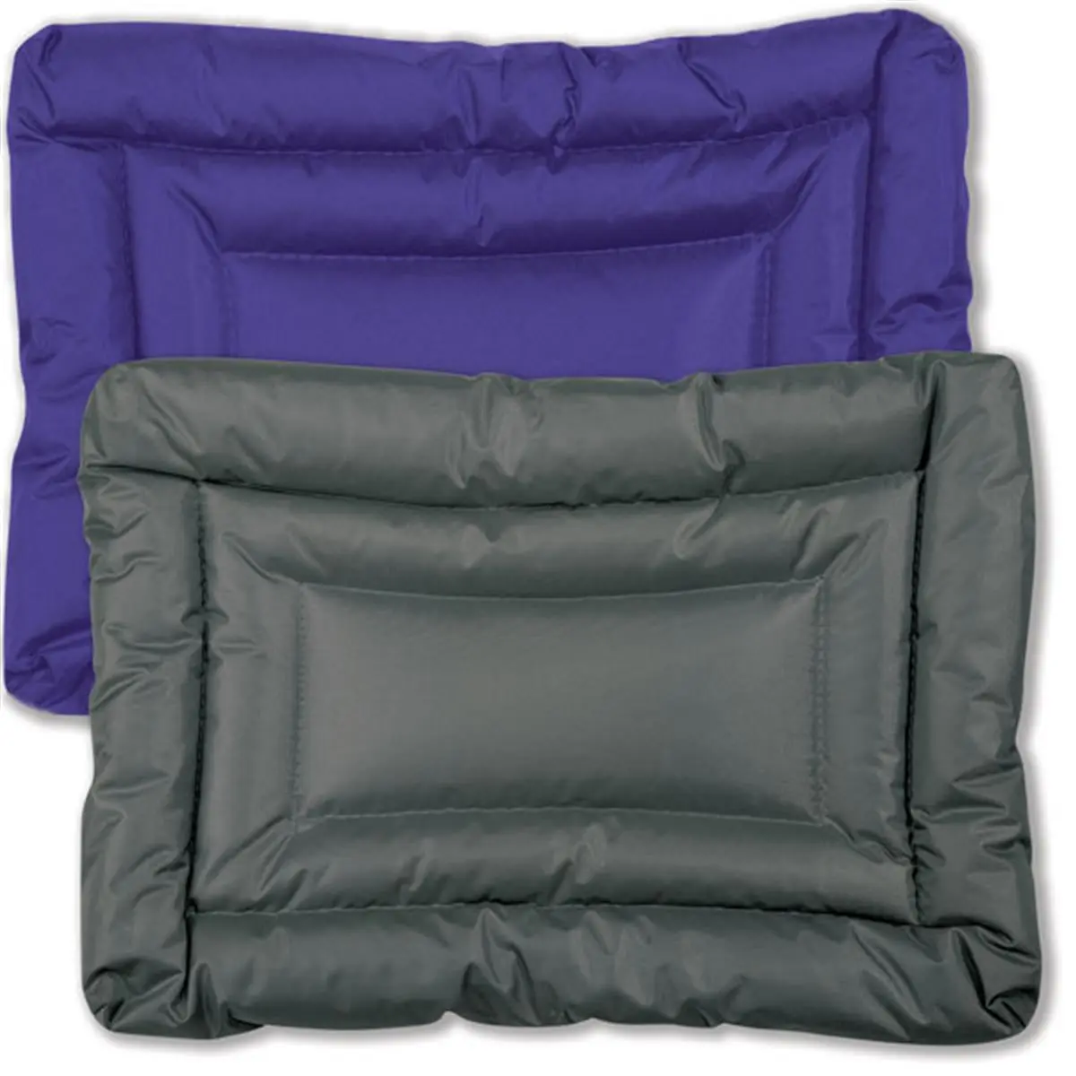 212 MAIN Extra-Large Waterproof Cushioned Durable Dog & Cat Bed, 48x30 in., 3.67 lbs, Gray, Suitable for Crates & Kennels
