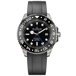 Oceaneva Deep Marine Explorer VI GMT 6000m Titanium Black Dial Limited Edition
