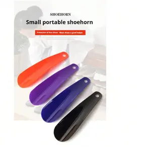 Plastic Shoe Horn for Kids Men Women,Travel Small ShoeHorn Size,Portable Shoe Spoon Boot Horn Helper Four Seasaons Color Shipped at Random