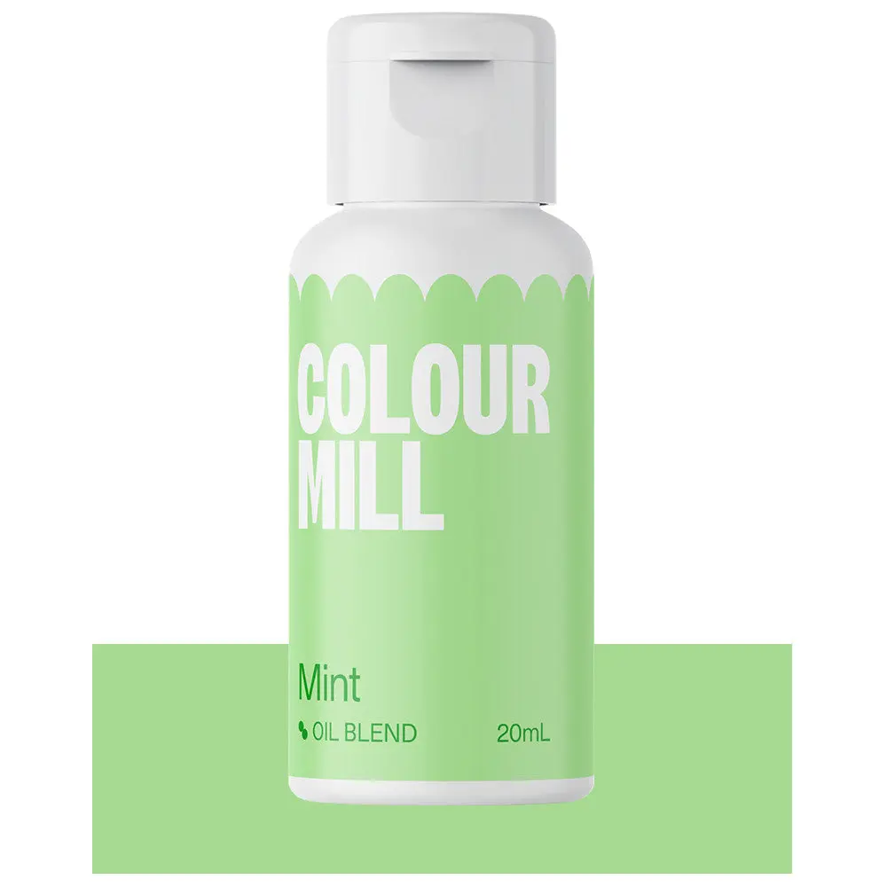 Colour Mill Oil-Blend Food Coloring, 20 Milliliters, Mint