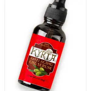 Kyria Anti Aging Oil Serum - 100% Extra Virgin, 2 oz Bottle, Skincare Product Moisture Comfort Moisturizer Smoother Olive Radiant Hydrate