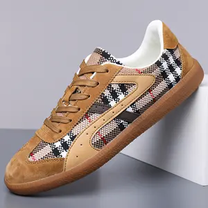 UYCEKK Men'S Comfortable Fashionable Retro Large Size Casual Training Shoes |   Faux Upper, Rubber Sole, Fabric Inner, Lace Closure, Pointed Toe, Suitable for Casual and Sports, Spring/Fall Season
