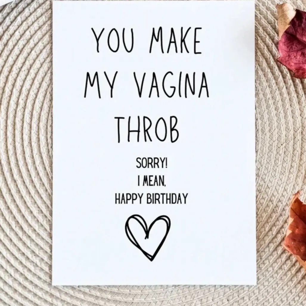 Dirty Birthday Card for Him | Raunchy Birthday Card for Husband | Boyfriend Birthday Card | Witty Birthday Card | Raunchy Birthday Gifts