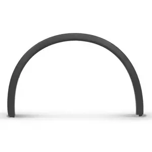 100% Brand New Polypropylene Fender Flare Trim, 1 Fender Flare for 2011-2019 Porsche Cayenne Front Left Side, Protects Paint Car Exterior Accessory
