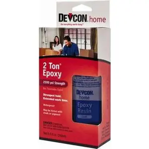 Devcon 4.5 oz Bottle Two Part Epoxy 30 min Working Time, Series 2 Ton 33345