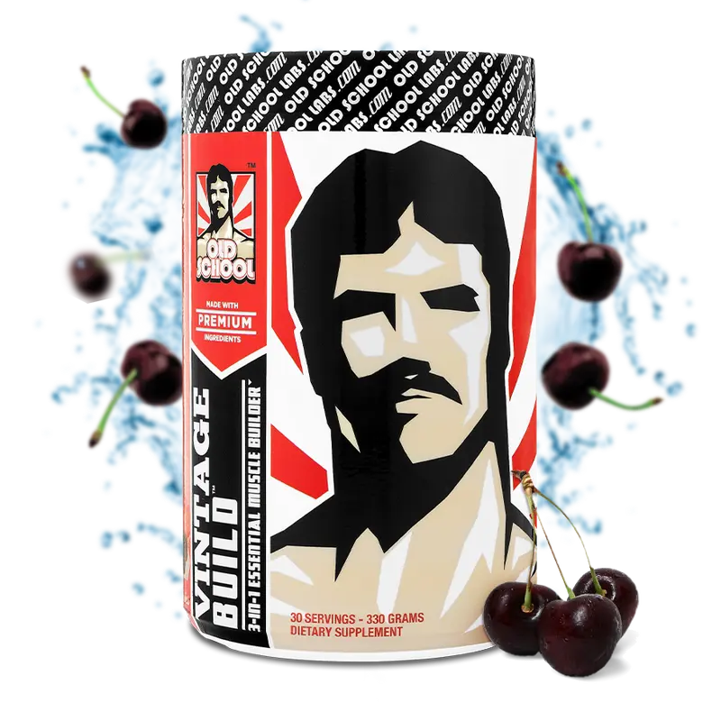 Vintage Build - Supplement with Creatine Monohydrate, BCAA's and L-Glutamine