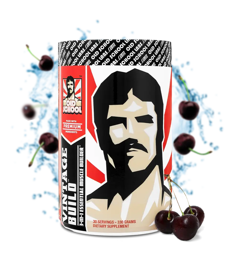 Vintage Build - Supplement with Creatine Monohydrate, BCAA's and L-Glutamine