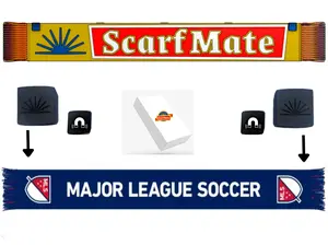ScarfMate Horizontal Scarf Hanger - Black