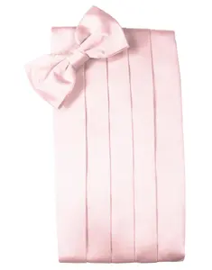 Pink Luxury Satin Cummerbund