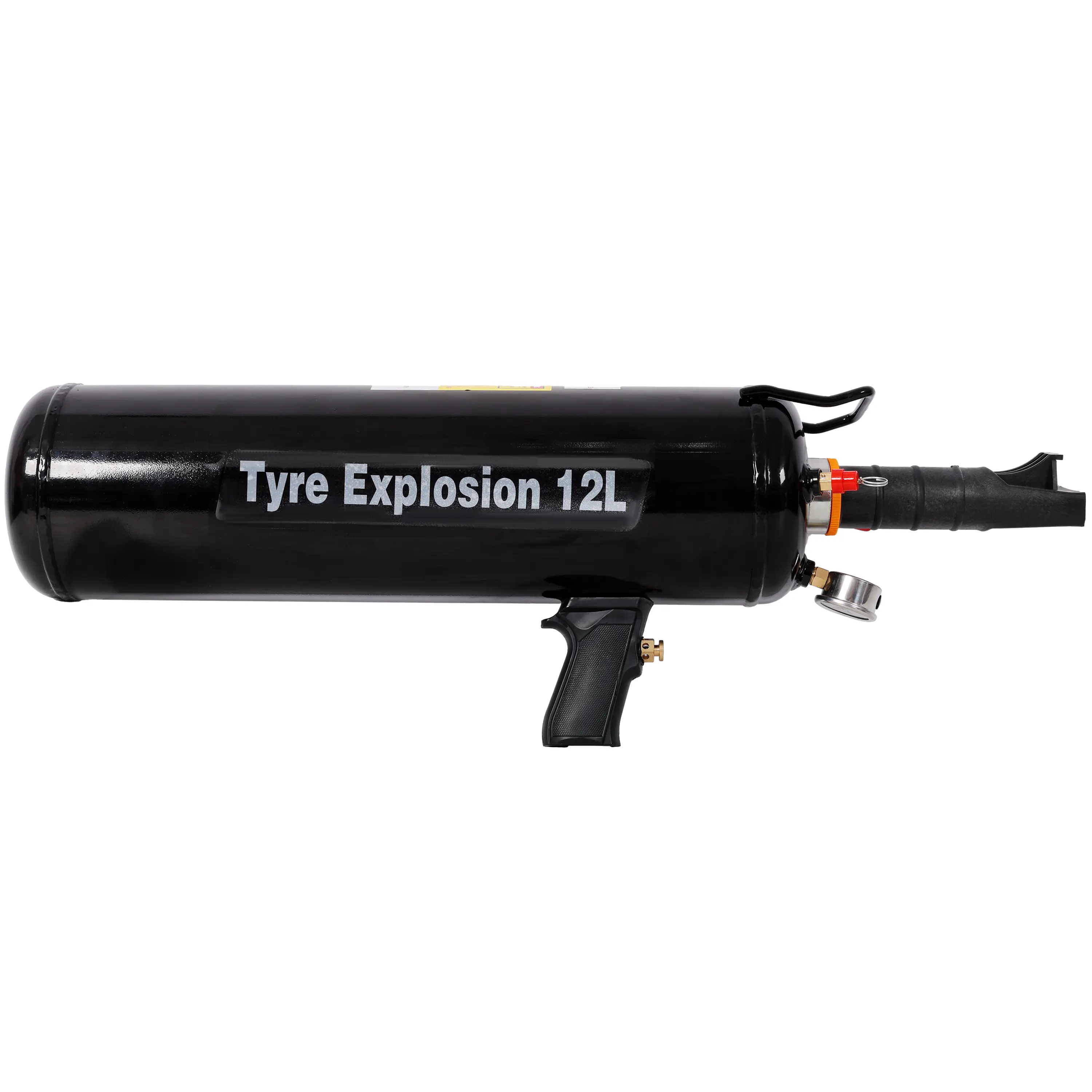 12L/3.2 Gal Portable Tire Bead Seater - Automotive Repair Tools, Vehicle Tire Inflator, Handheld Bead Blaster Bazooka, Air Compressor Pump Accessory for Motorcycle ATV Car Repair