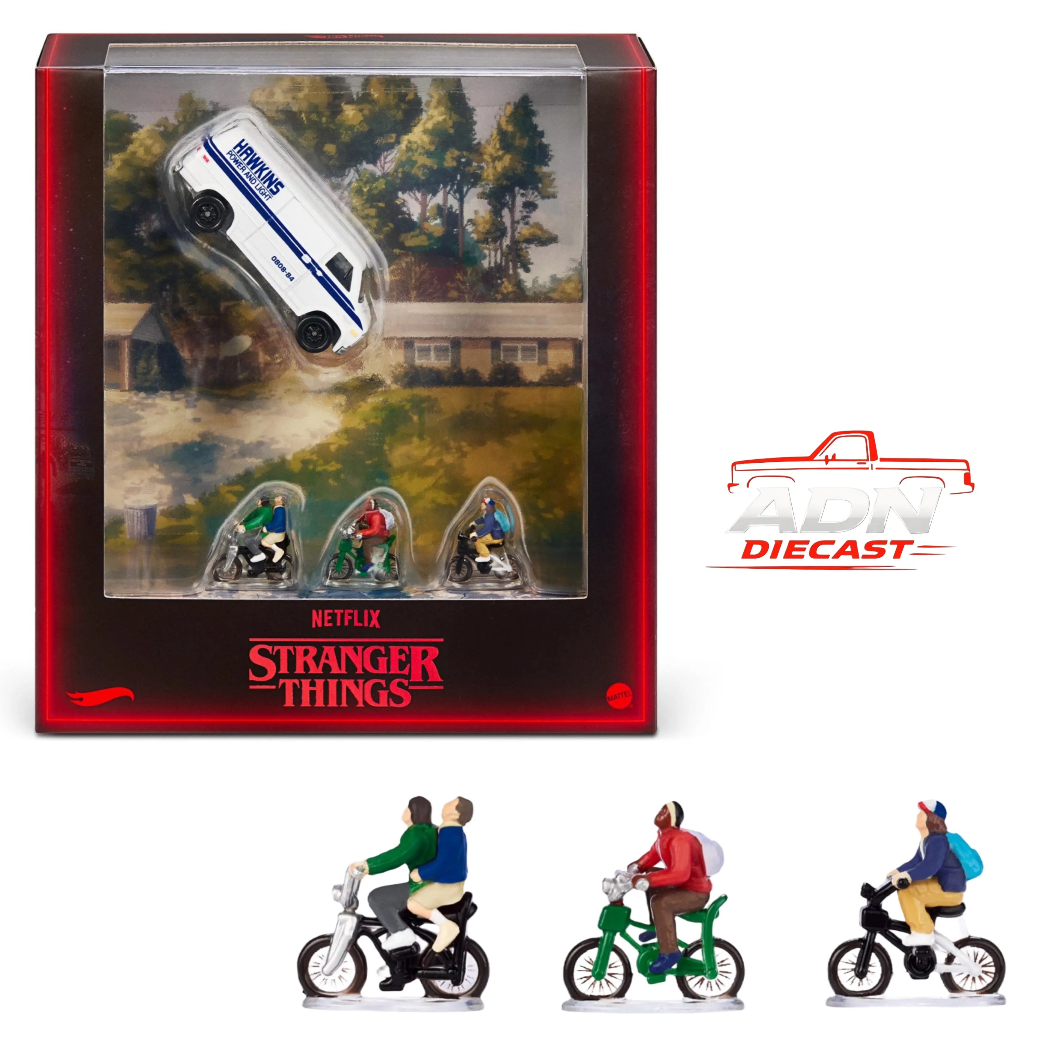 Hot Wheels Stranger Things 10th Anniversary ’83 Chevy Van - Diecast 1:64