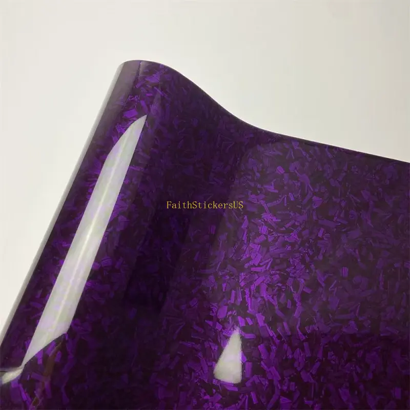Super Bright Flower Carbon Purple