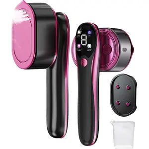 2-in-1 Garment Steamer & Iron Handheld Cordless Design with 4 Steam Modes Ceramic Fast-Heating Plate Ideal for Travel Home