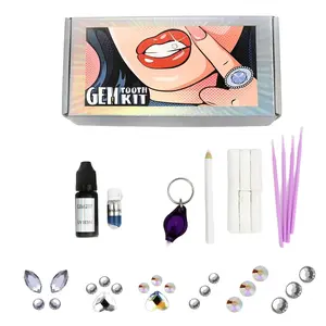 【TikTokShopBlackFriday】Glitzgrinz Crystal Smile Gem Kit – 1000 Gems DIY Fashion Decoration with Resin & Butterfly Crystals