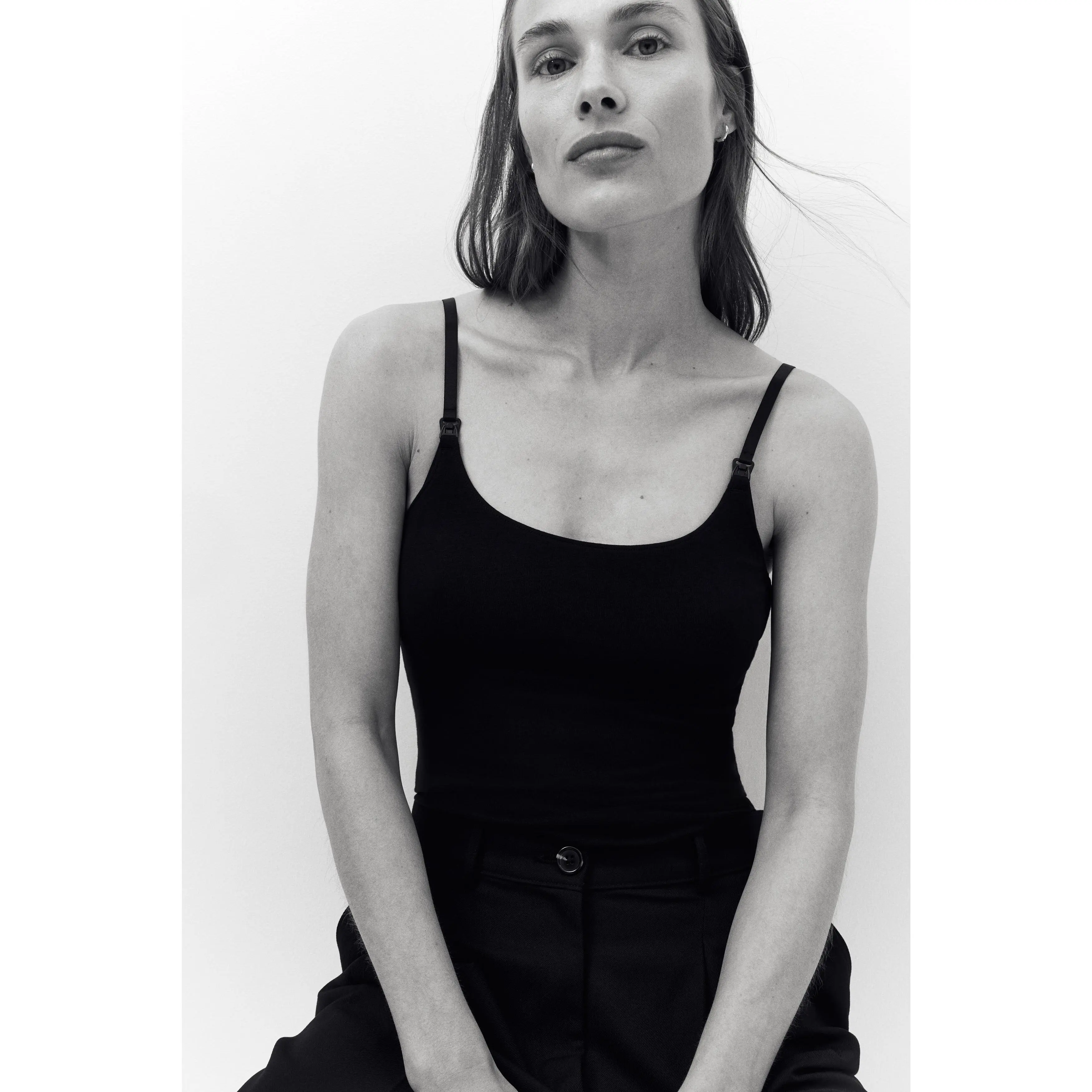 H&M MAMA 3-pack nursing strappy tops
