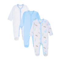 blue pajamas 3pcs