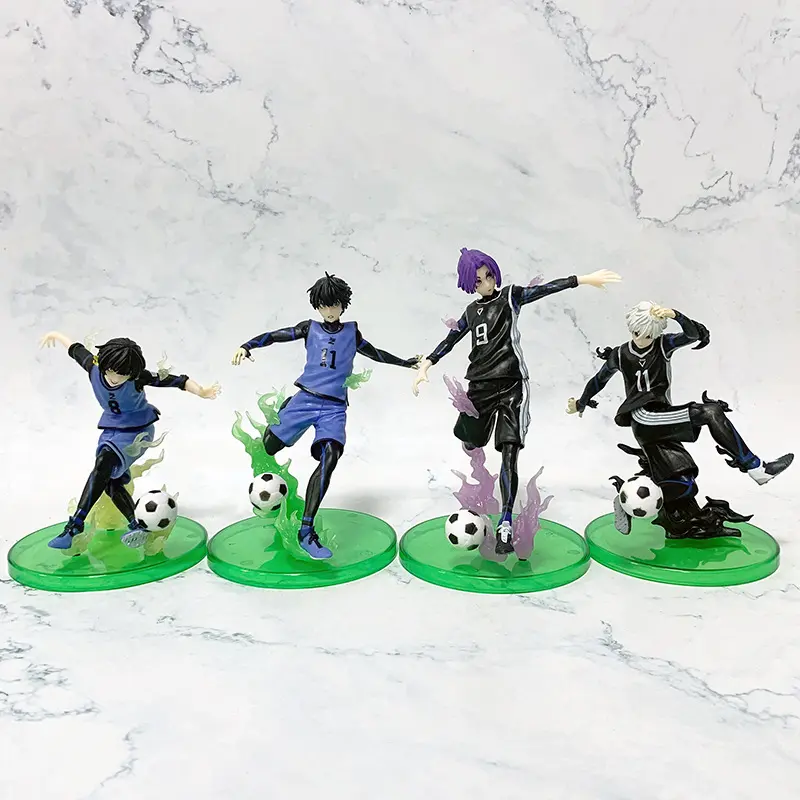 12.5CM Anime BLUE LOCK Bachira Meguru Figure Mikage Reo Forward Series Toy Doll Action Figure Nagi Seishi Figure Model