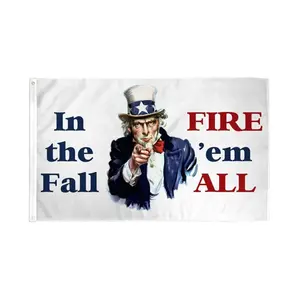 3x5ft Polyester Dye Sublimation Print Banner - Flag with Header Tape, Bold Colors, Ideal for Home, Festive Party Backdrops