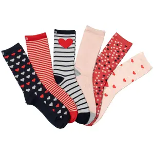 Lug Set of 6 Crew Socks - Trotter