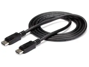 StarTech.com DISPLPORT6L DisplayPort Cable - 6 ft / 2m - 4K DisplayPort 1.2 Cable - DP to DP Cable