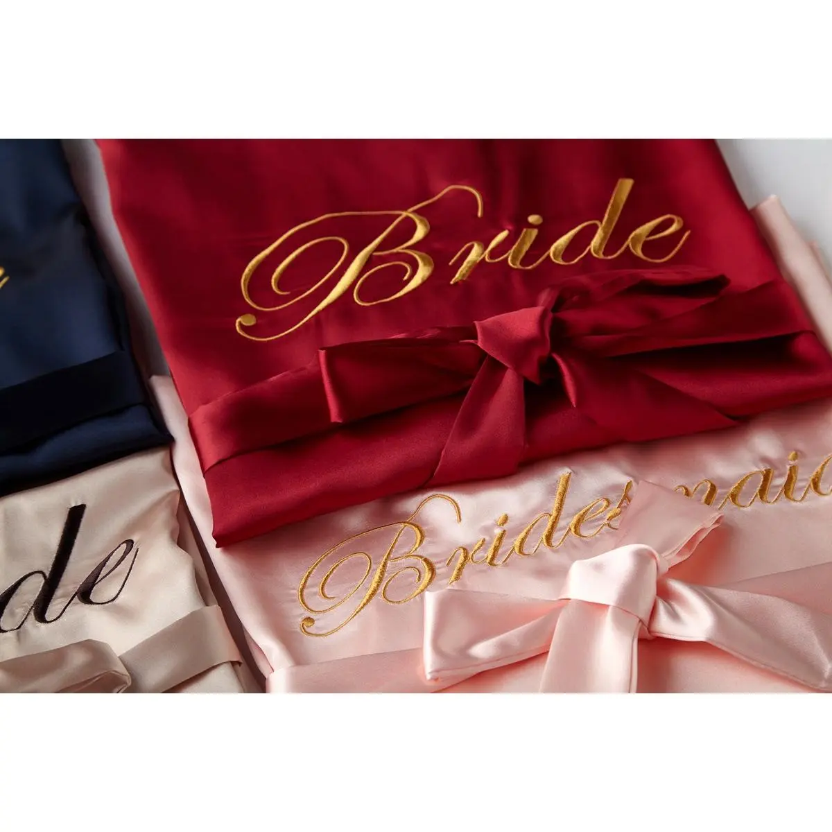 Wedding Bride Bridesmaid Robe Dressing Gown Sexy Women Bathrobe Nightgown Short Sleepwear Casual Flower Kimono Geisha M L XL Wedding Bride Bridesmaid Robe Dressing Gown Sexy Women Bathrobe Nightgown Short Sleepwear Casual Flower Kimono Geisha M L XL