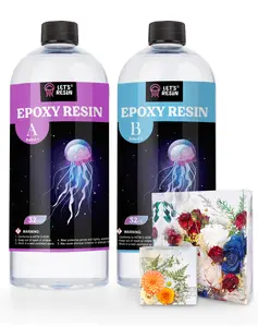 64oz Casting Epoxy Resin,Bubble Free & Crystal Clear Epoxy Resin Kit for Jewelry Making, Crafts, Tumbler, Art, DIY Gift Crafts - LET'S RESIN 64oz Casting Epoxy Resin,Bubble Free & Crystal Clear Epoxy Resin Kit for Jewelry Making, Crafts, Tumbler, Art, DIY Gift Crafts - LET'S RESIN