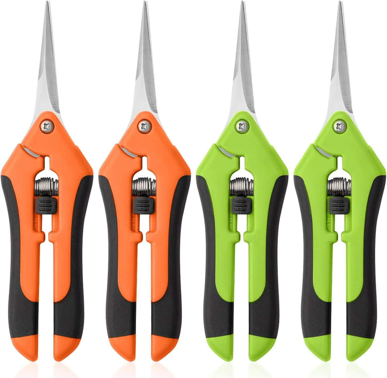4 Pack Garden Pruning Shears, Stainless Steel Shears, Gardening Shears Scissors Pruning Shears for Gardening Tools