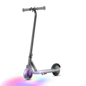 Hiboy ES1 Electric Scooter for Kids Ages 4–10, LED Lights, UL Certified, 6.5–9.3 MPH, 40–100W Motor, Easy Control