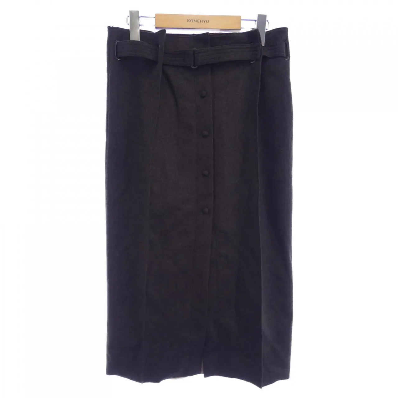 Pre-owned FENDI Cashmere Small Leather Goods Blend Skirt