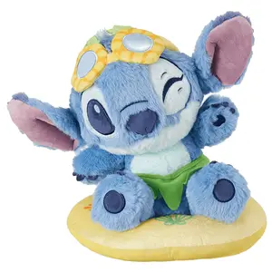 Disney Stitch Summer Fun Plush Toy - Plush Toy Dolls and Figurines, Gifts for Children