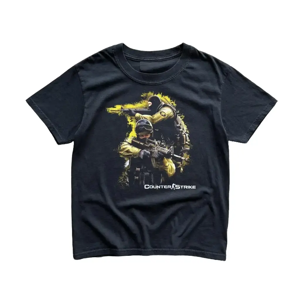 The Counter Strike Shirt, Game Shirt, Vintage Manga Graphic Tee, Vintage Manga Graphic T-Shirt, Streetwear Shirt, Gift for Fans, Trending T-Shirt