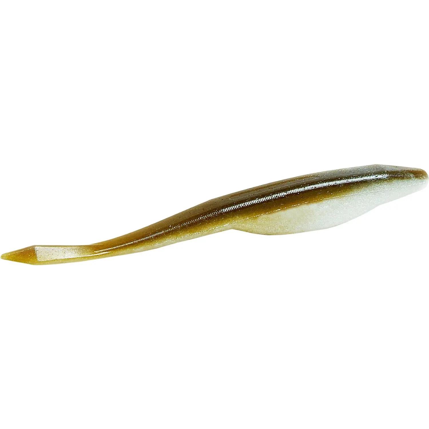 Yamamoto Baits Weighted 5 Inch D Shad Soft Plastic Jerkbait Fishing Lure - Heavy Tail, Streamlined Shape, 7-Pack