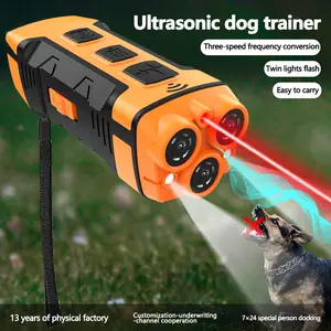 Anti Barking Device for Dogs-Ultrasonic Dog Bark Deterrent Device with LED Flashlight