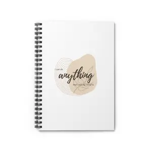 Empowering Quote Spiral Notebook - Ruled Line, Inspirational Journal, Motivational Notebook, Study Planner, Bullet Journal