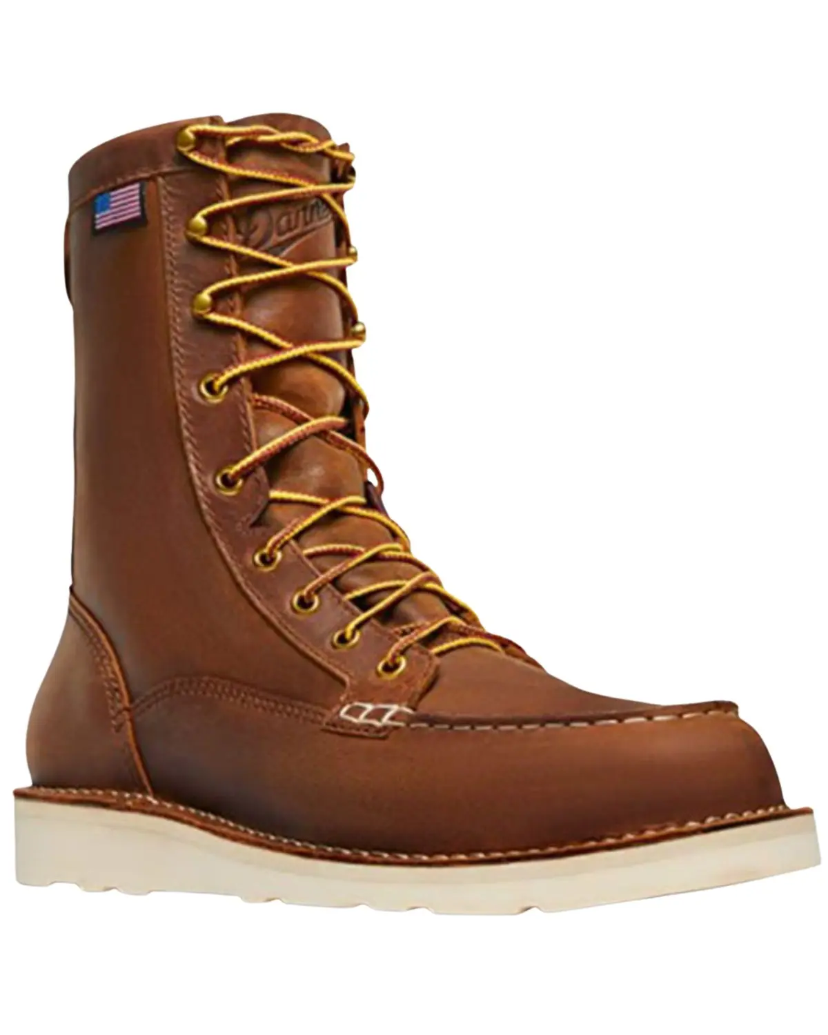 Danner Men's Men'S Bull Run Lace-Up Work Boot Steel Toe - 15542