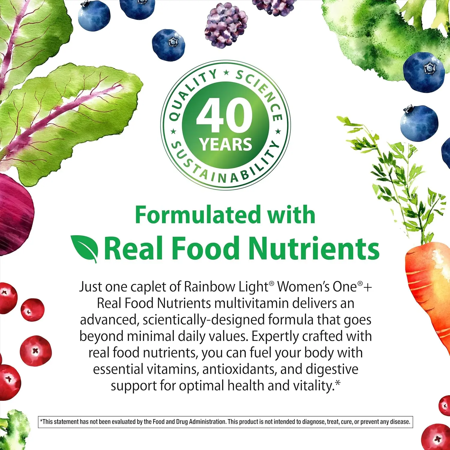 HOT! Rainbow Light Women's Multivitamin – With Ashwagandha, Lutein & Probiotics – Real Food Nutrients – 150 Vegetarian Caplets HOT! Rainbow Light Women's Multivitamin – With Ashwagandha, Lutein & Probiotics – Real Food Nutrients – 150 Vegetarian Caplets