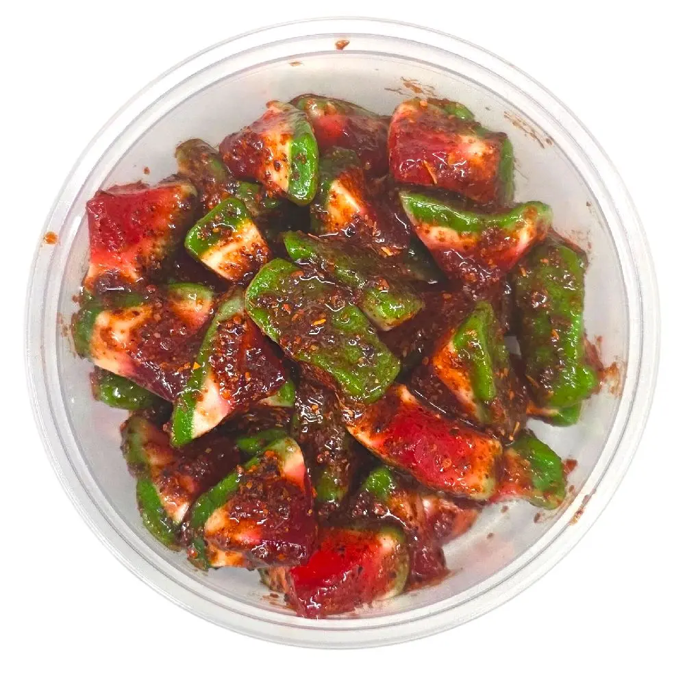 Eshopx Watermelon Bites Enchilados Candy in 8 oz container
