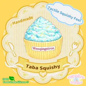 [WenQing Strong] Seasalt Cupcake Live Limited [No returns or exchanges after opening] taba squishy Toy