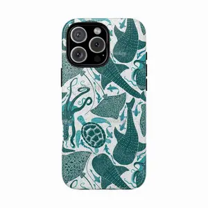 Whale Shark Coral Reef Limited-Edition Phone Case Ocean Sea Phone Case For iPhone 16 15 14 13 12 11